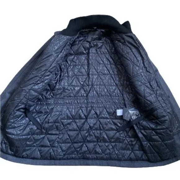 $225 NWT Marc N.Y  by Andrew Marc Men's Wool Jacket Winter Coat ,Zip Gray Parka - Picture 11 of 12